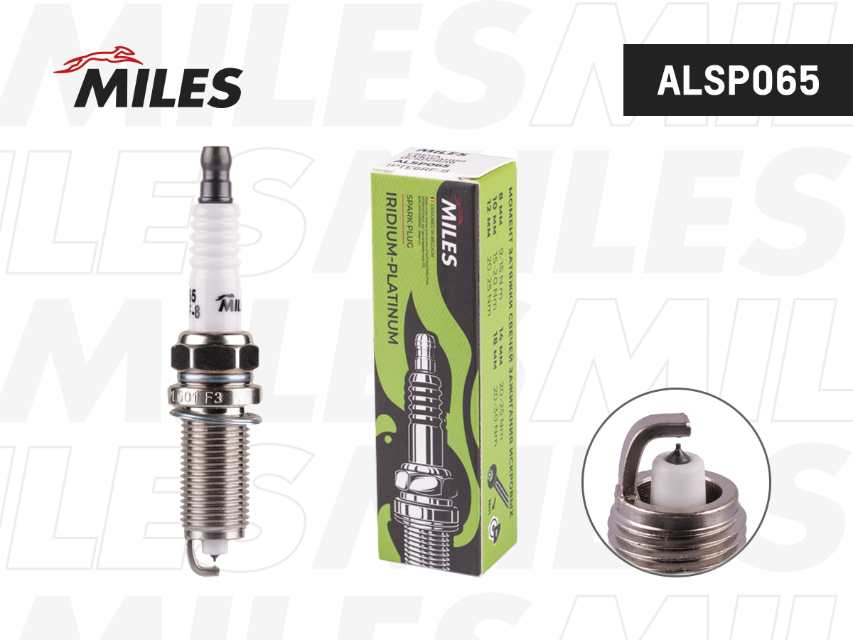 Свеча зажигания Miles IPTE6RF-8 ALSP065