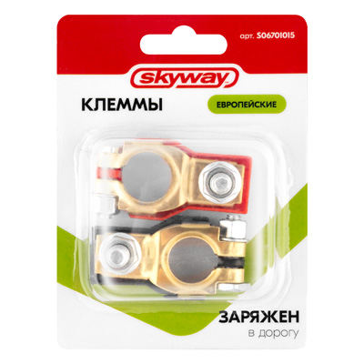 Клемма АКБ SKYWAY классическая (болт)