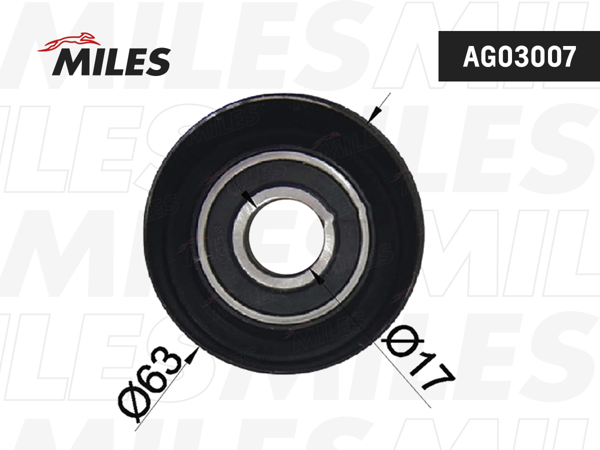 Ролик натяжной приводного ремня Chevrolet 1.6L F16D4 LDE LXT LXV 1.8L F18D4 Aveo T300 11/06-17/04 Cruze J300/305/308 09/05-17/04 Orlando J309 11/02-17