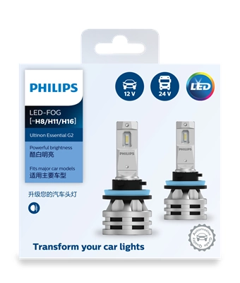 Лампочка LED H11 (H8/H16) 12-24V