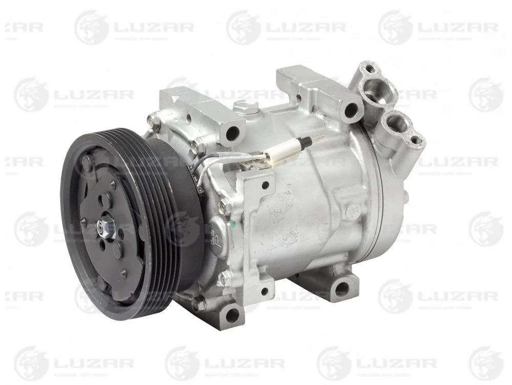 Компрессор кондиционера Renault 1.4L K7J 1.5L K9K 1.6L K7M Logan I LS# 04/09- Sandero I BS# 10/11- Duster HS# 11/06- Lada 1.6L K4M Largus 12/03-