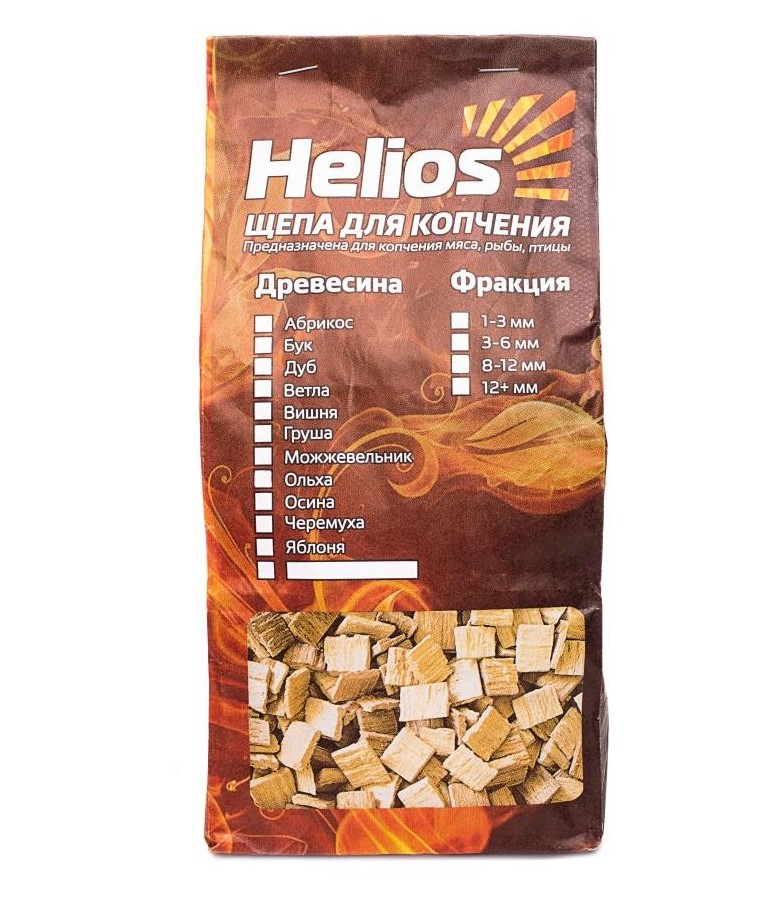 Щепа для копчения Helios 500 г