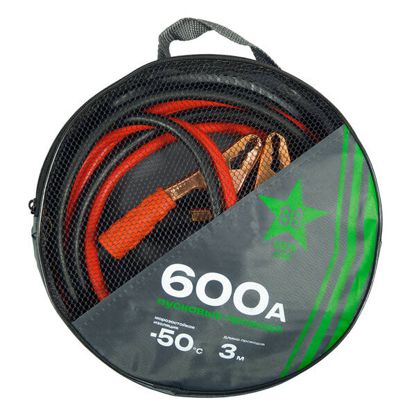 Провода вспомогательного пуска Green Star 600A 3м